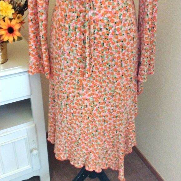 Max & Cleo Soft Knit True Wrap Dress - Picture 3 of 11